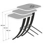 Hanah Home Pion 3 - Travertino